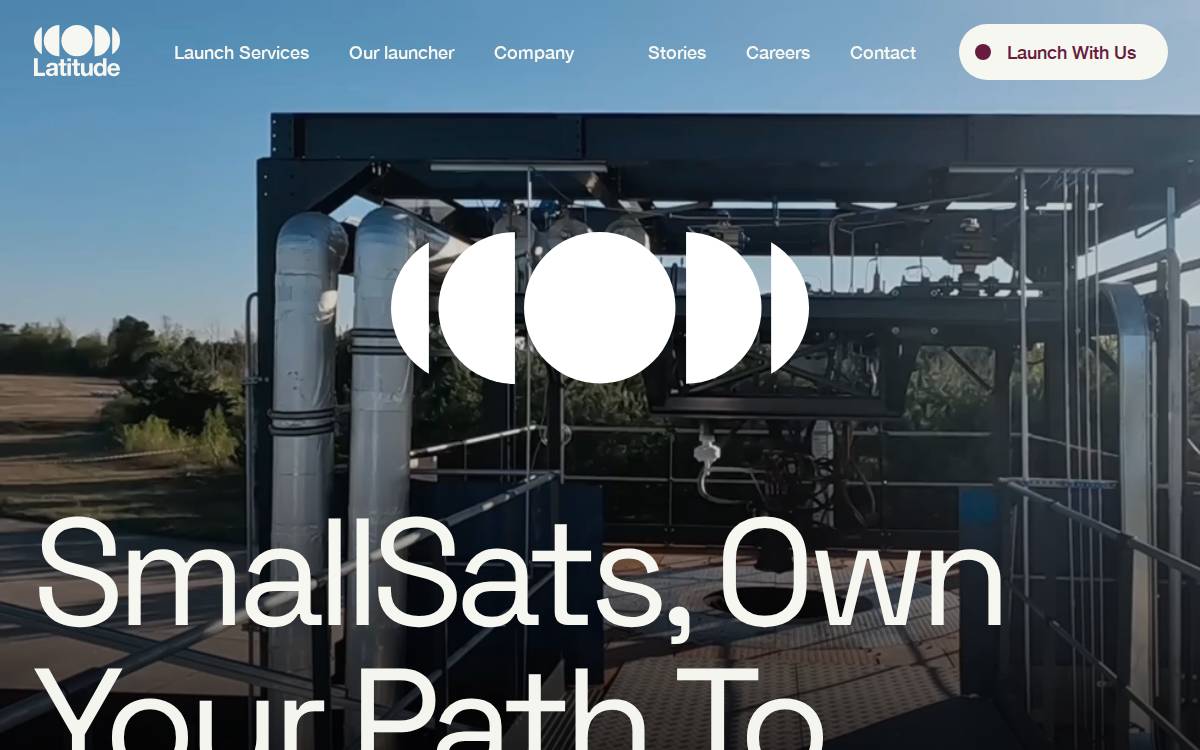 Latitude website preview