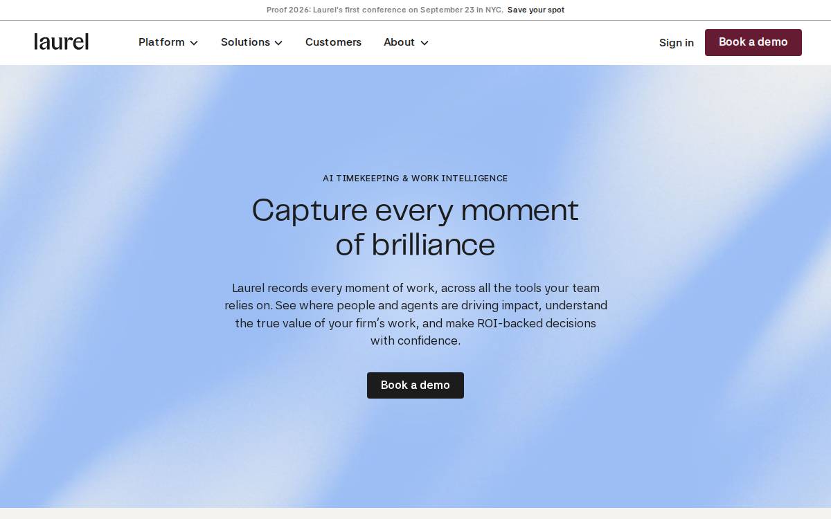 Laurel website preview