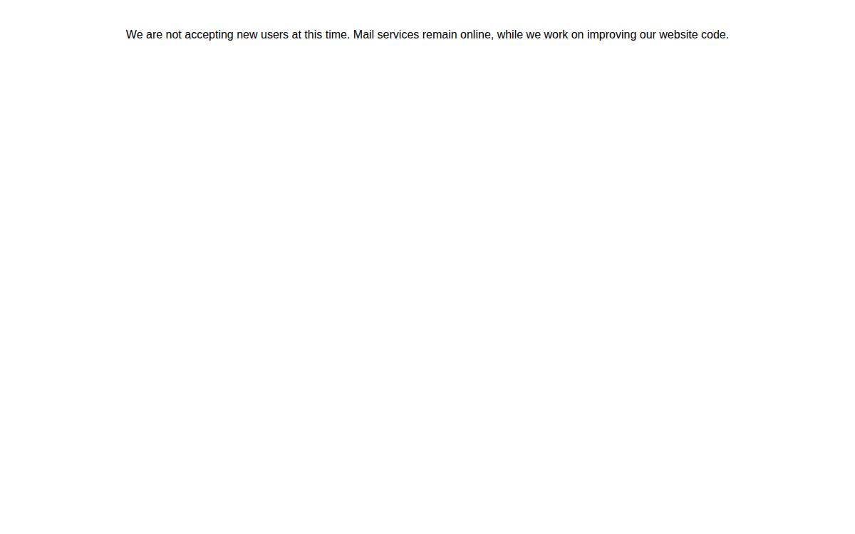 Lavabit website preview