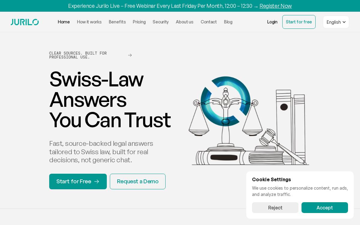 Lawise website preview