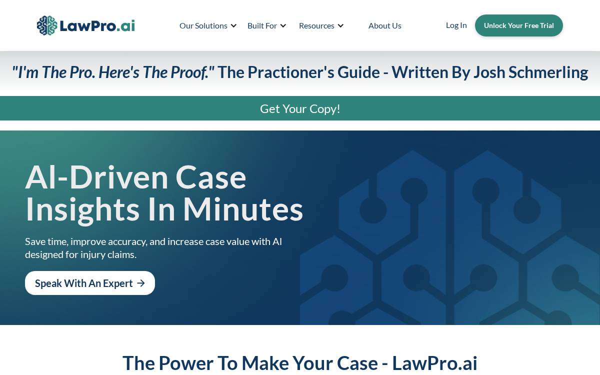 Lawpro website preview