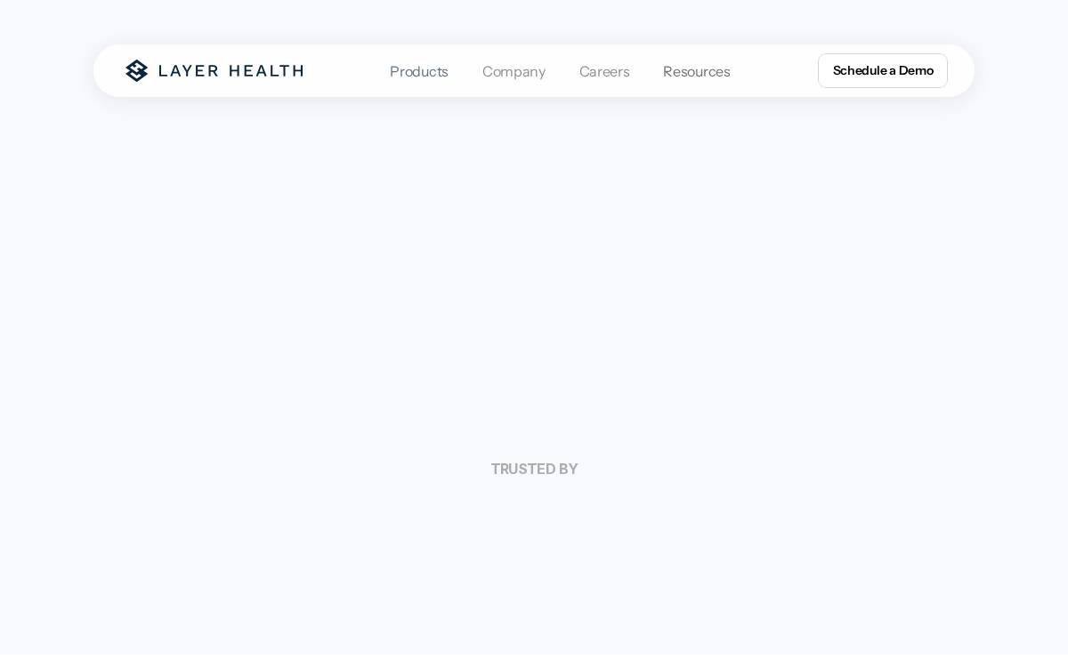Layer Health website preview