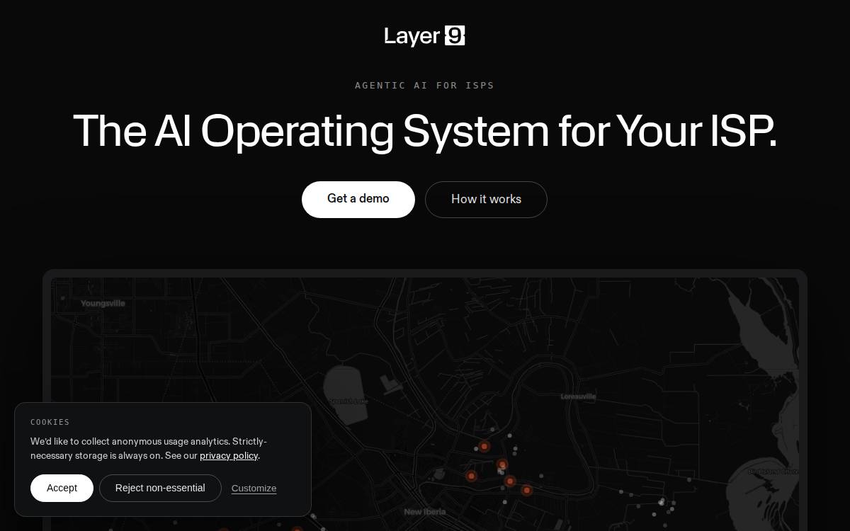 Layer 9 website preview