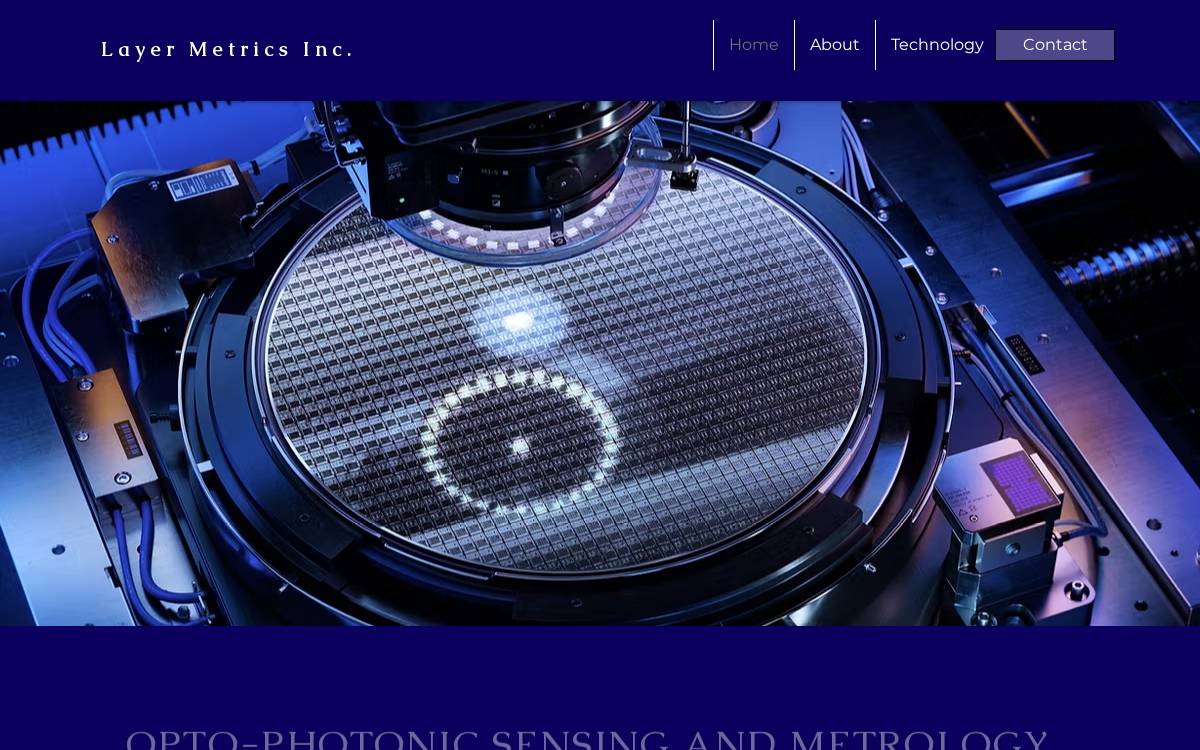 Layermetricsinc website preview