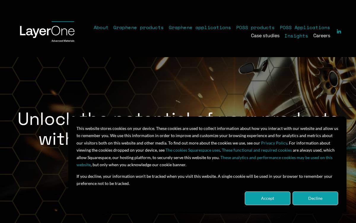 Layeronematerials website preview