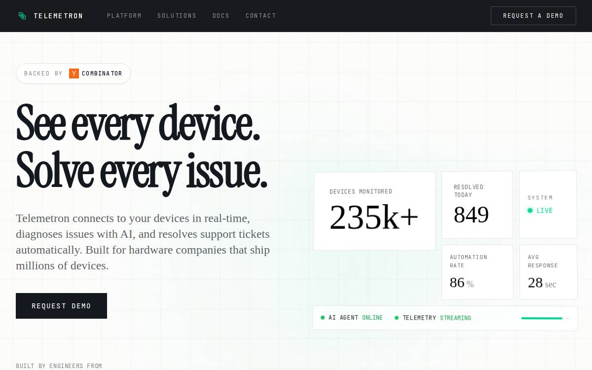 Layers website preview