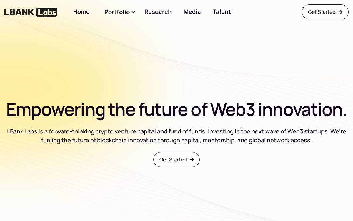 Lbank Labs website preview