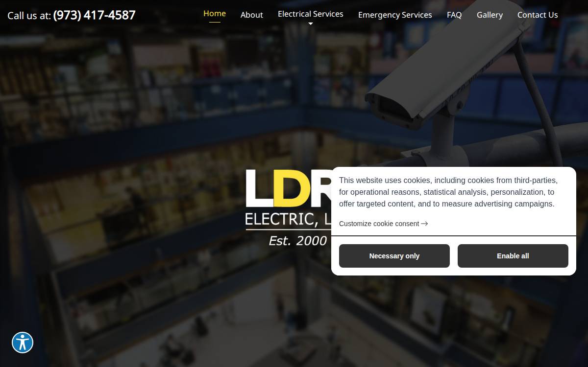 Ldrelectricllc website preview