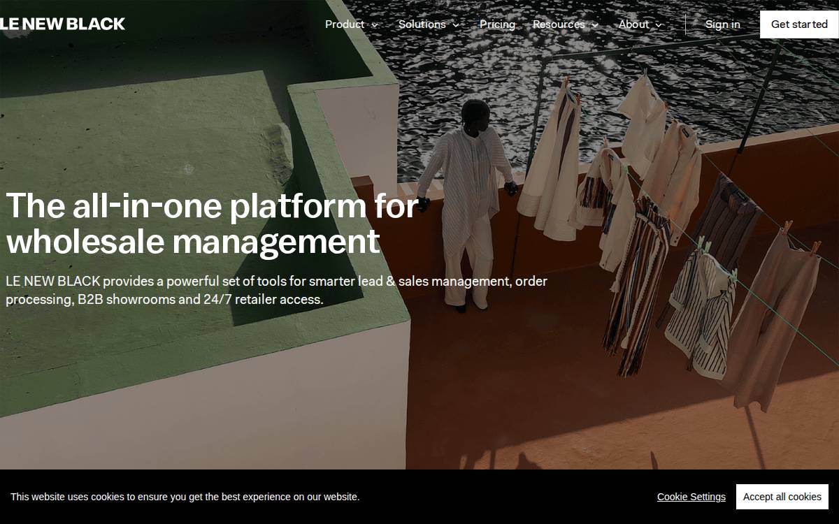 le new black website preview