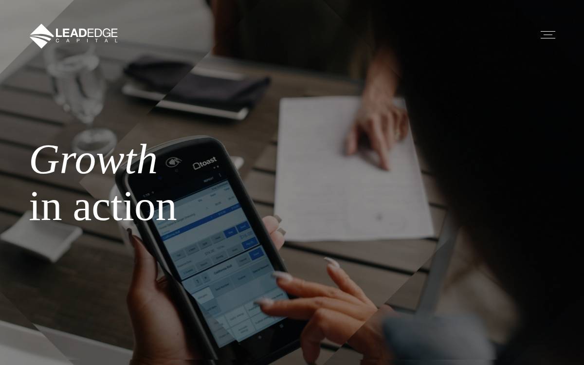 Lead Edge Capital website preview