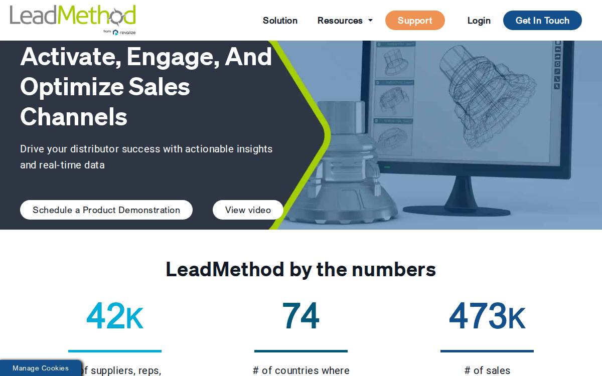 LeadMethod website preview