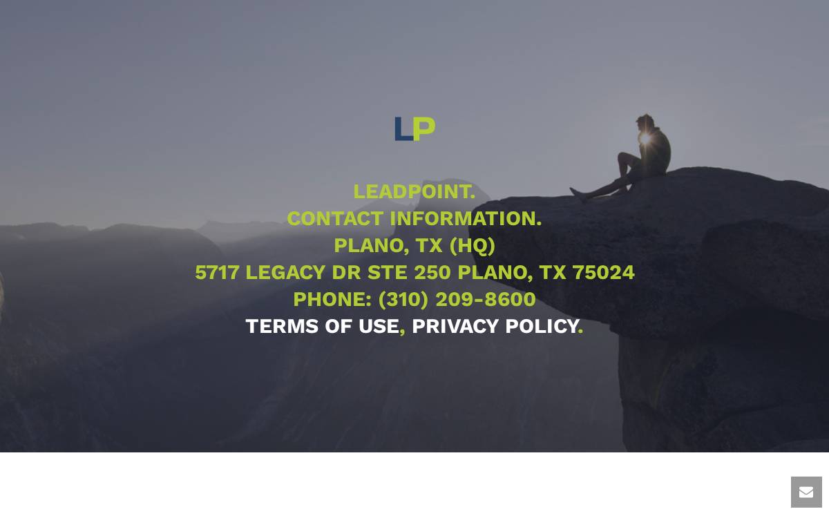 LeadPoint website preview