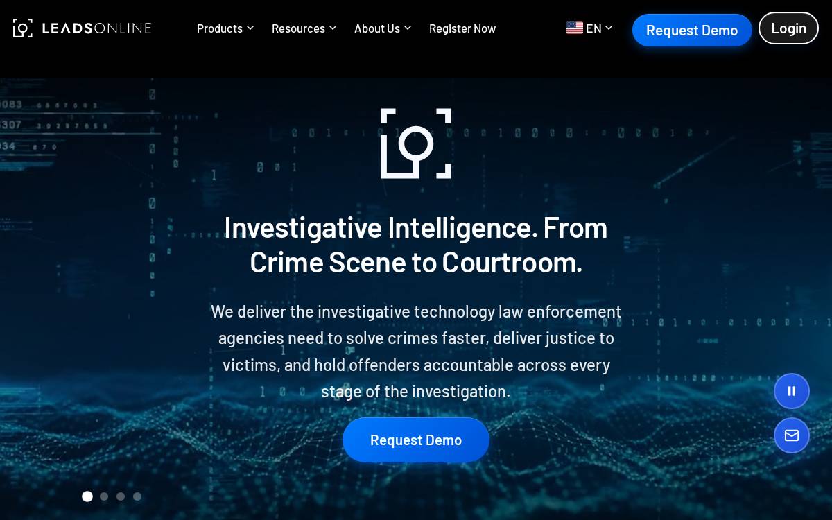 LeadsOnline website preview