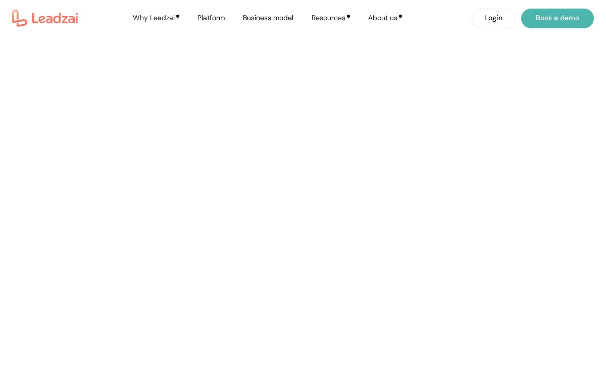 Leadzai website preview