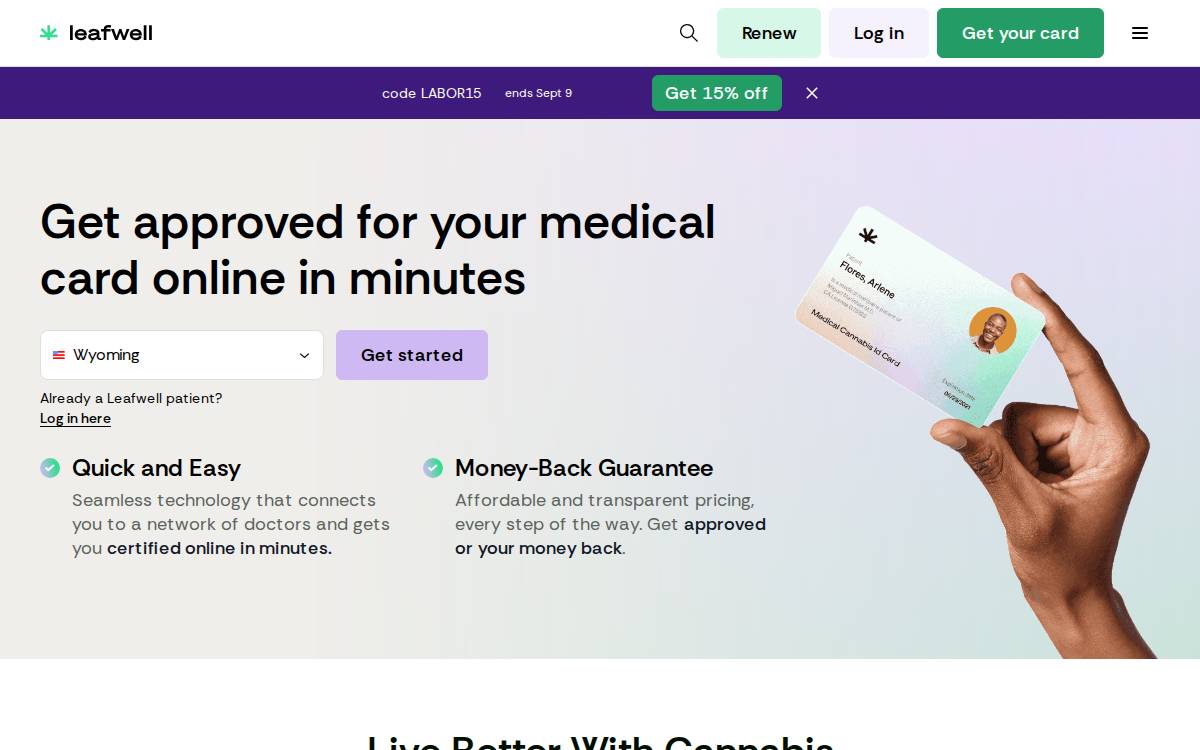 Leafwell website preview