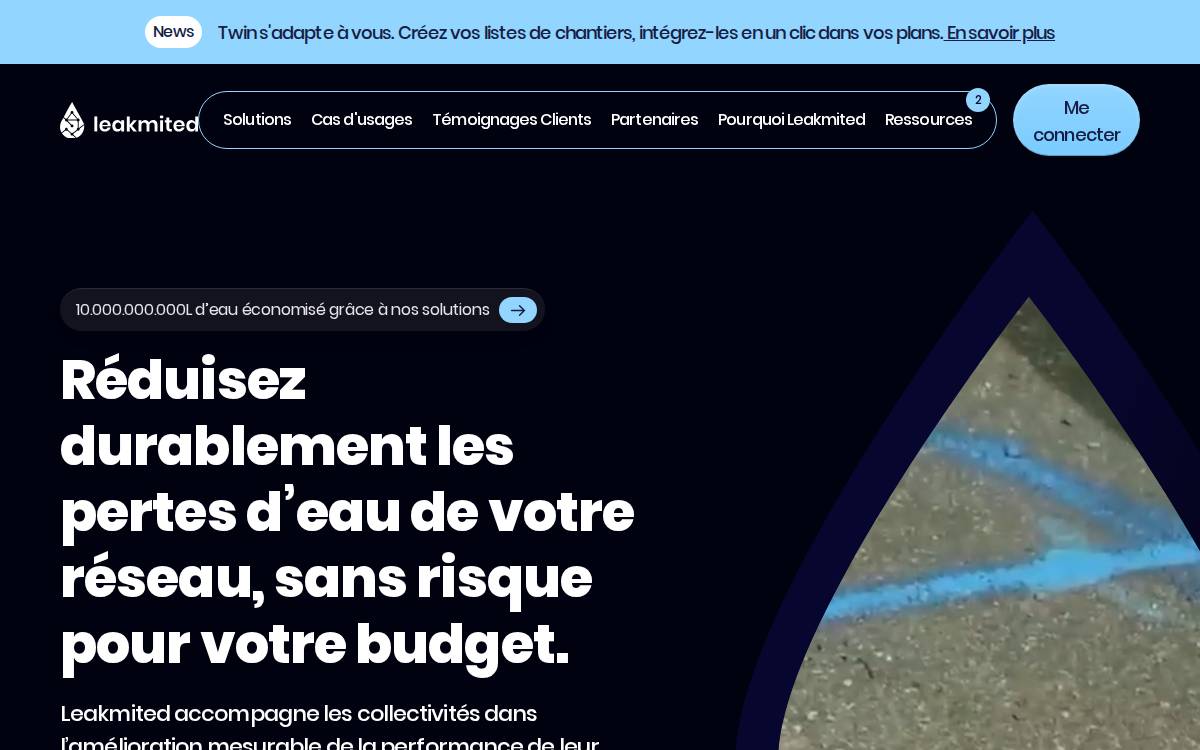 Leakmited website preview