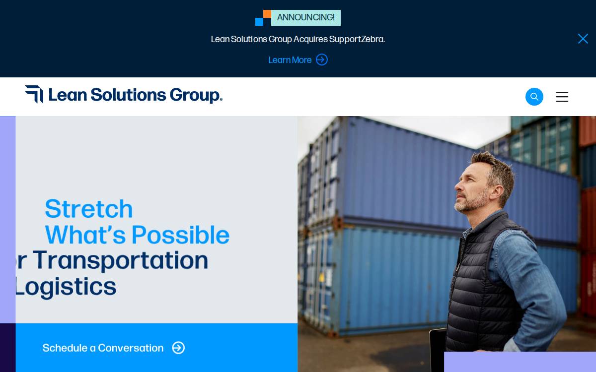 Lean Solutions Group website preview