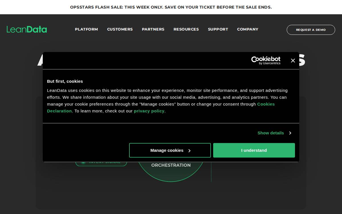 LeanData website preview