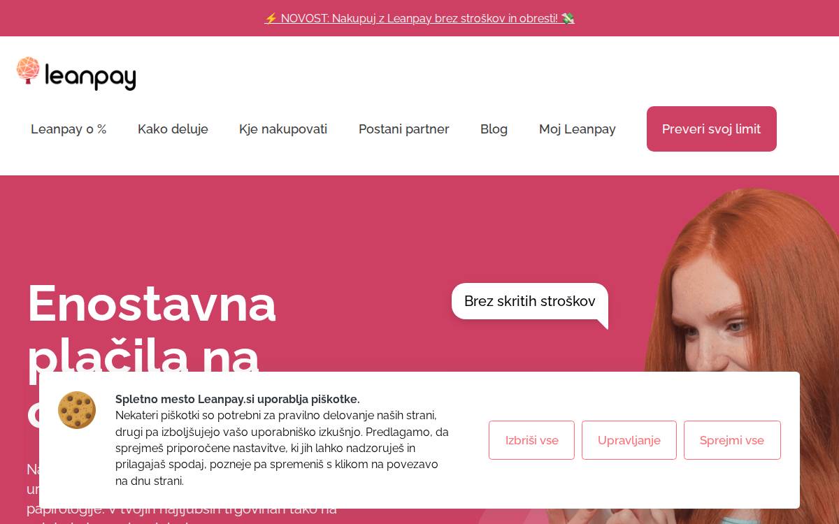 LeanPay website preview