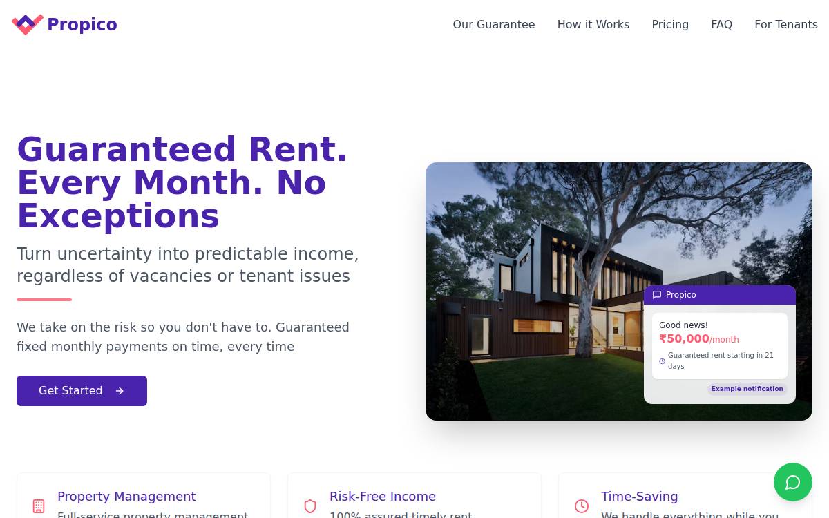Propico website preview
