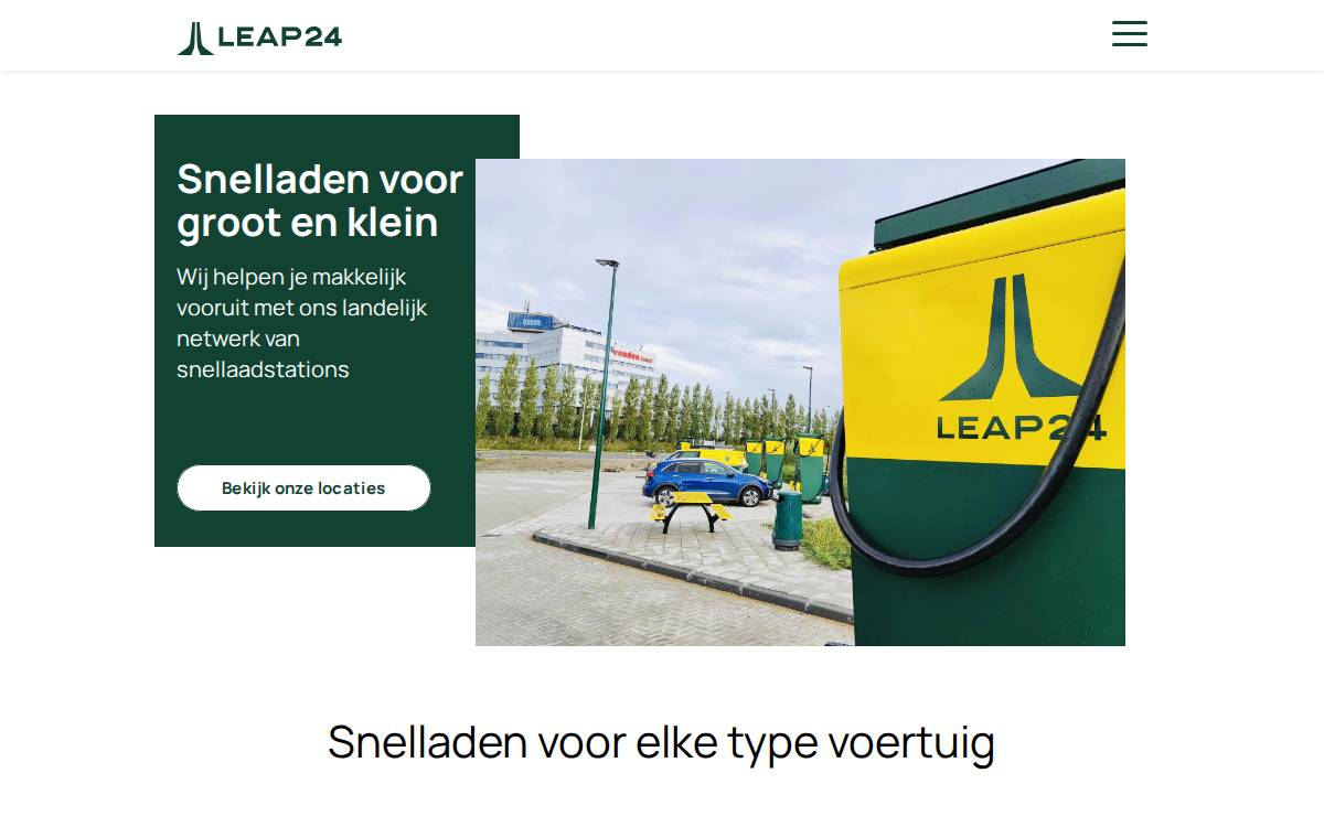 Leap24 website preview
