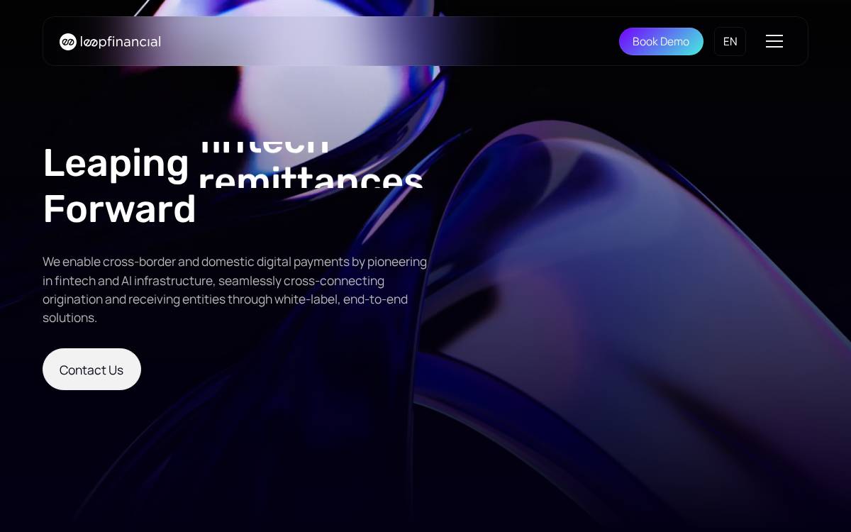 Leapfinancial website preview