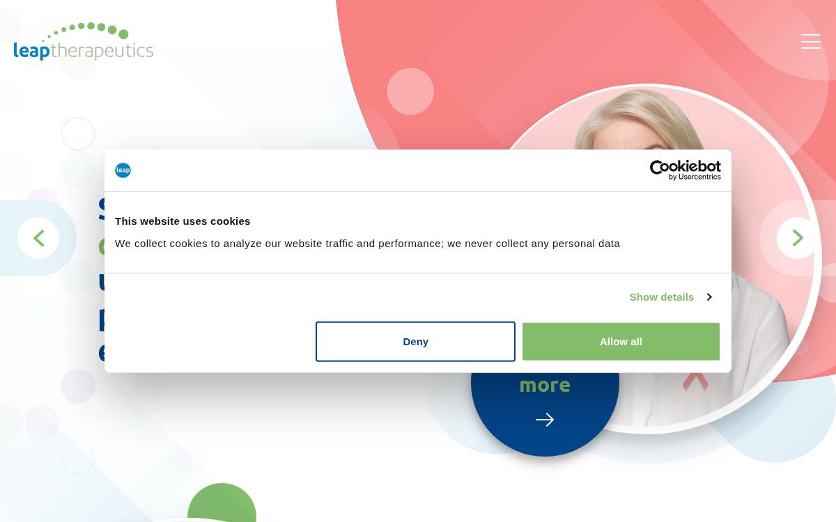 Leaptx website preview