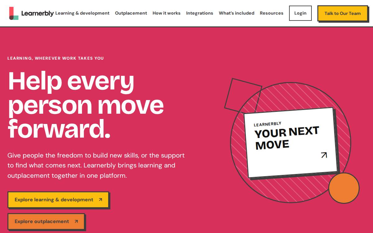 Learnerbly website preview