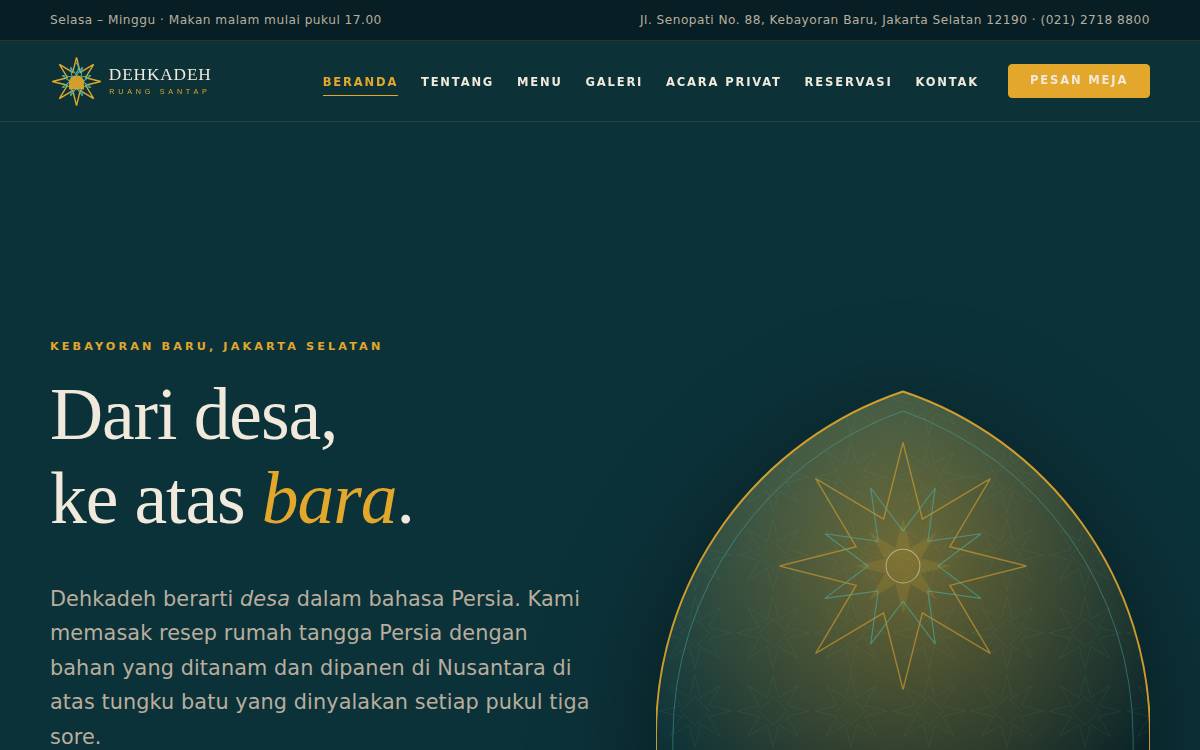 Learnfromachef website preview