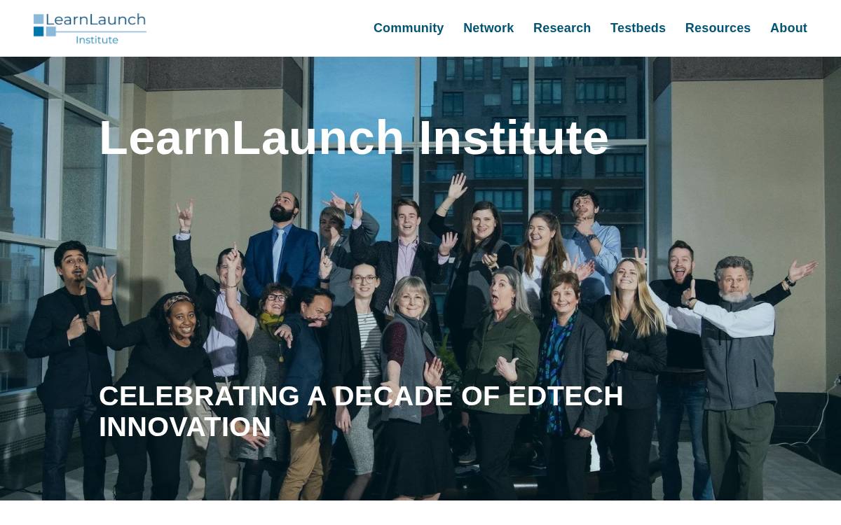 LearnLaunch website preview