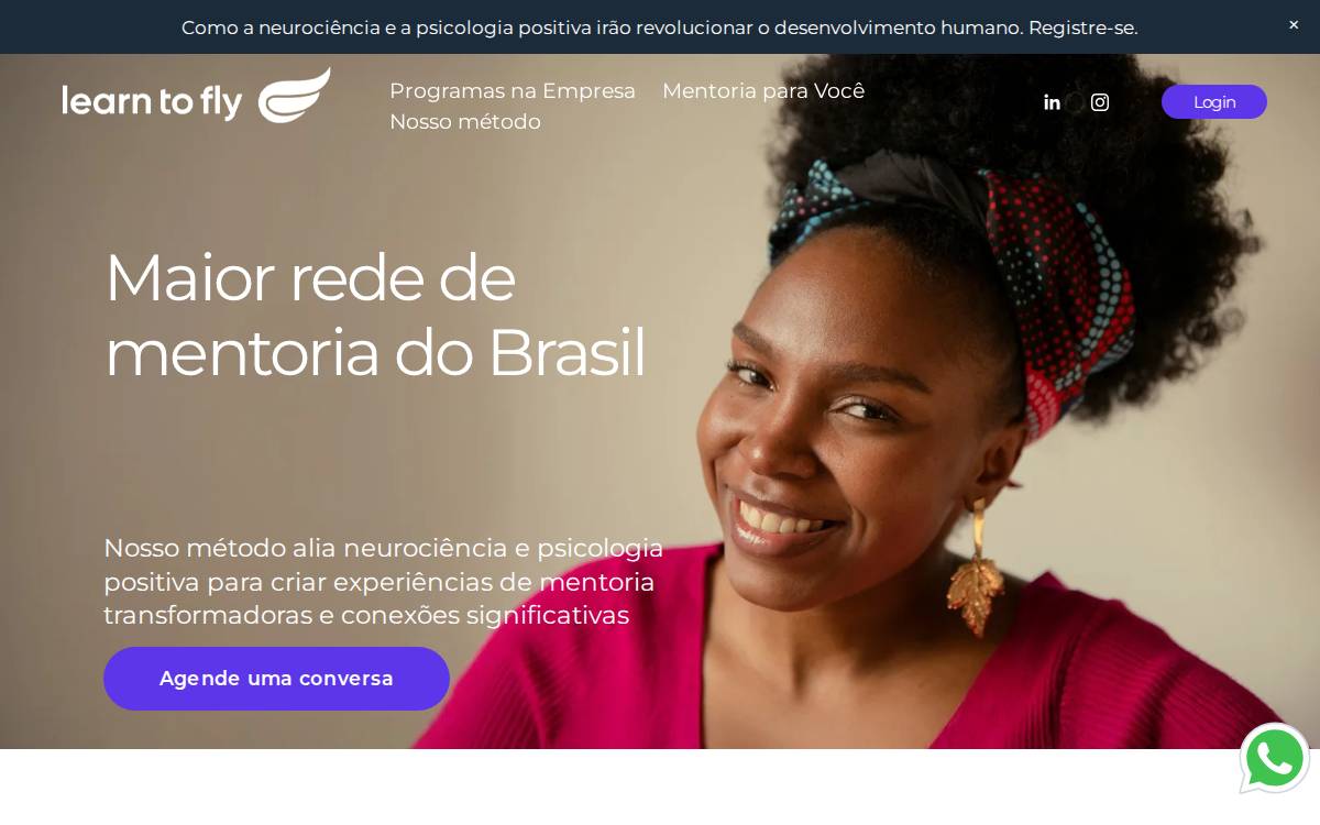 Learntofly website preview
