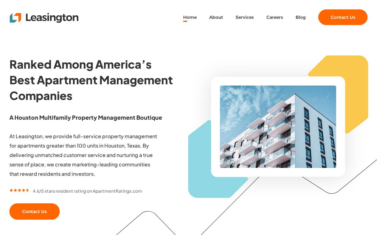 Leasington website preview