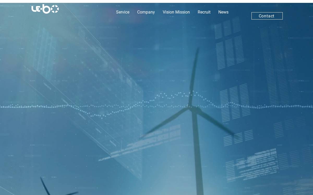 LEBO ROBOTICS website preview
