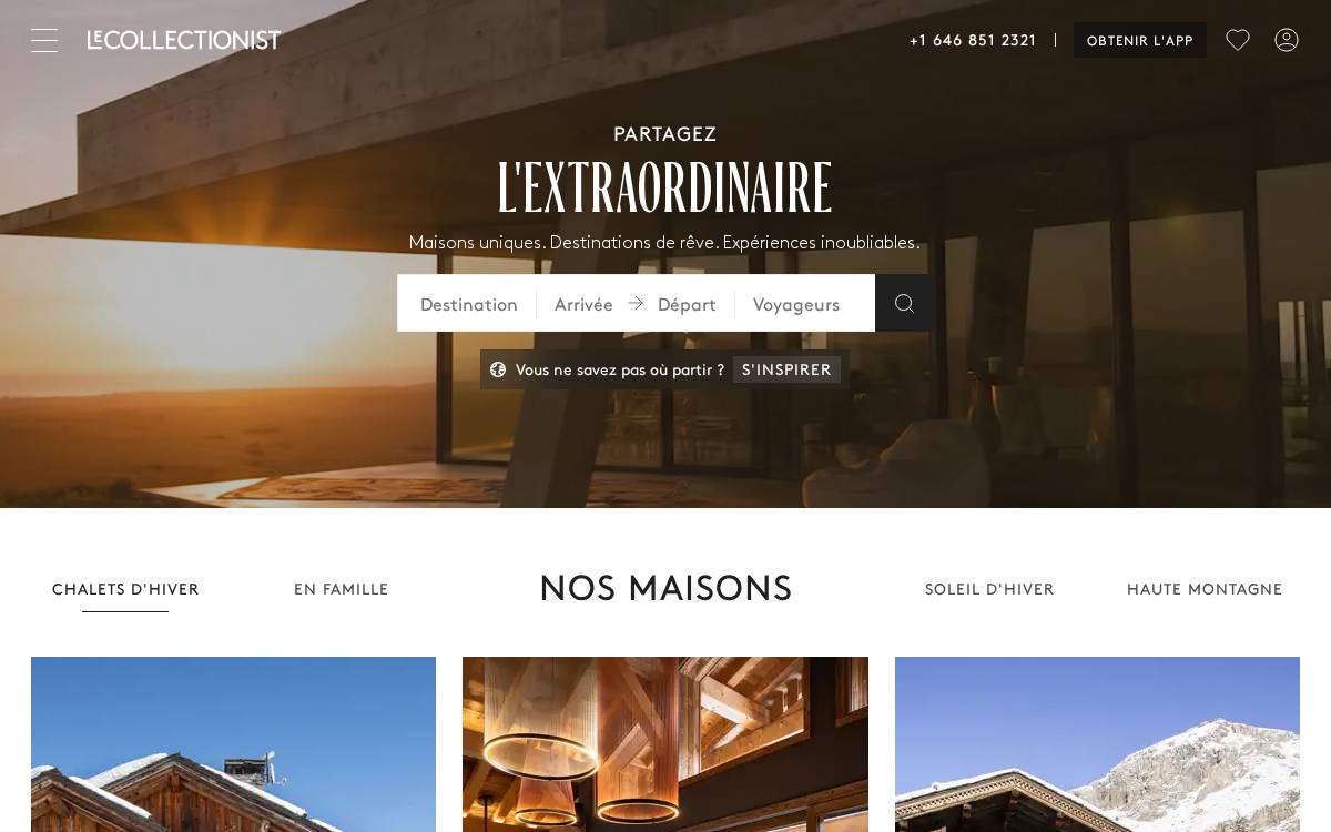 Le Collectionist website preview