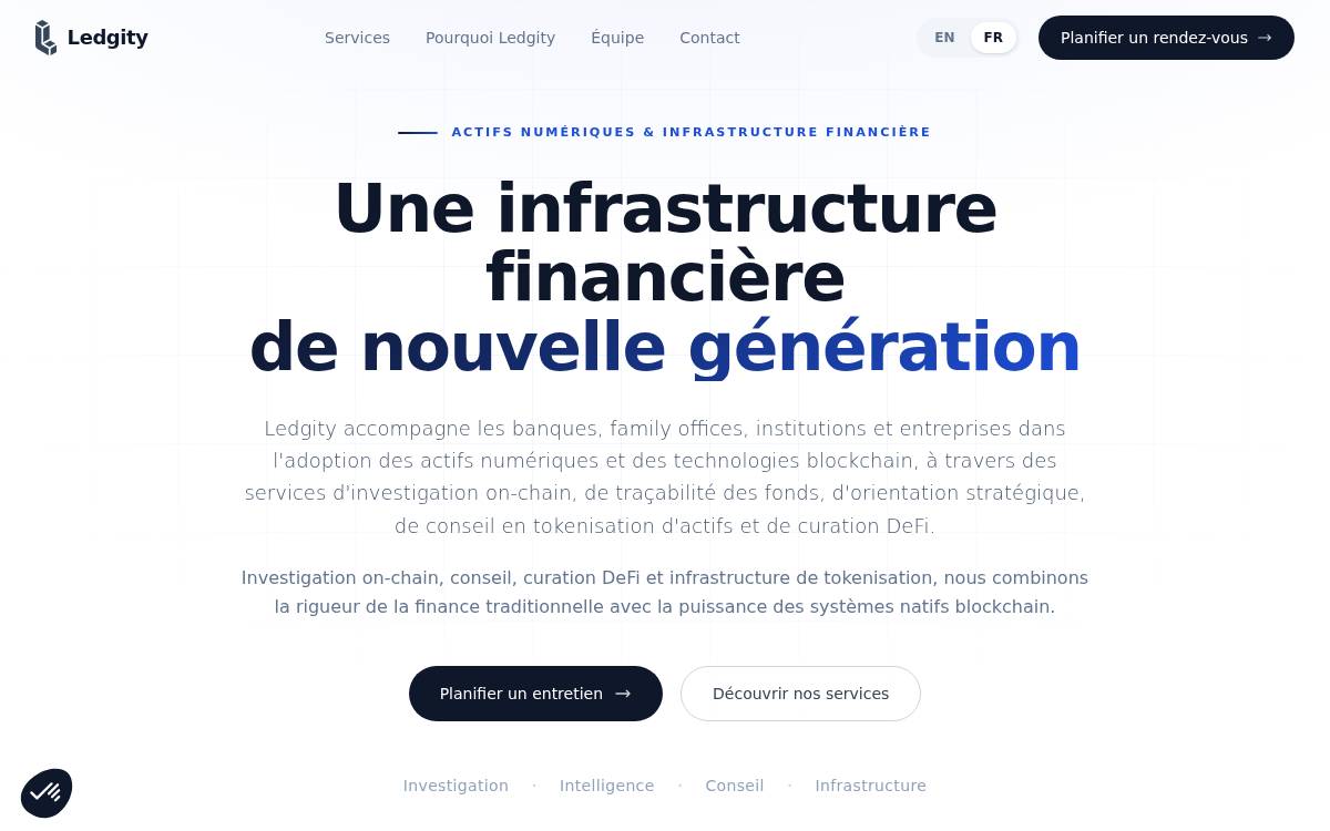 Ledgity website preview
