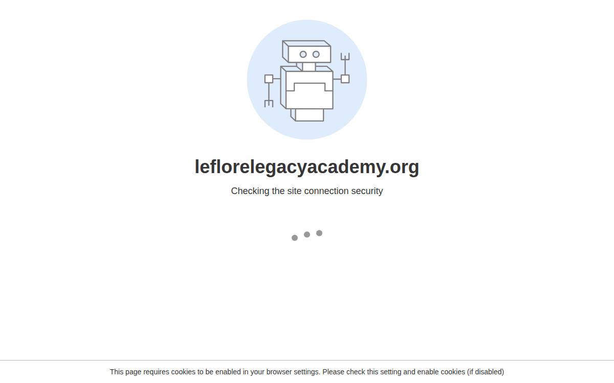 Leflore Legacy Academy 1 School | MS Middle website preview
