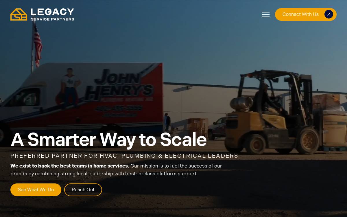 Legacy website preview