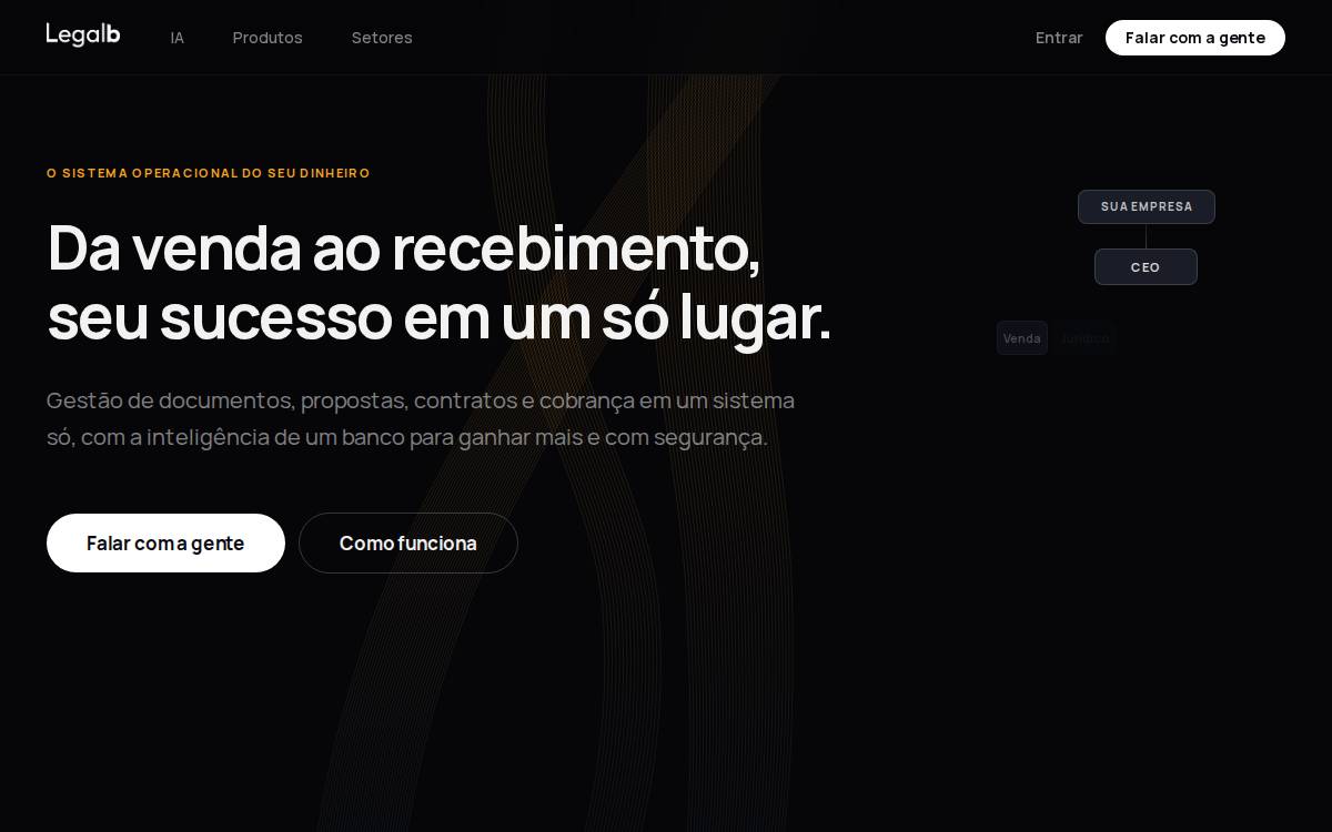 LegalB website preview