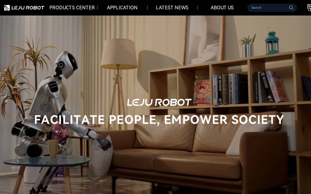 Lejurobot website preview