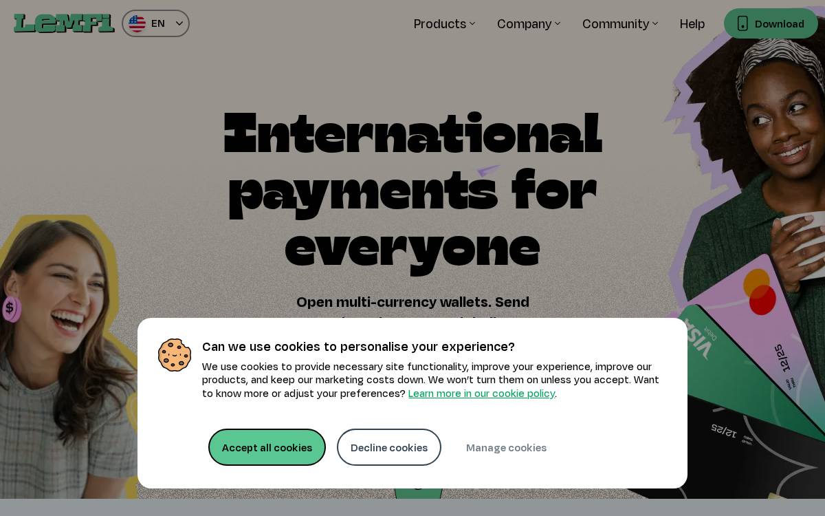 LemFi website preview
