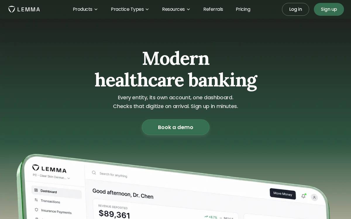 Lemma website preview