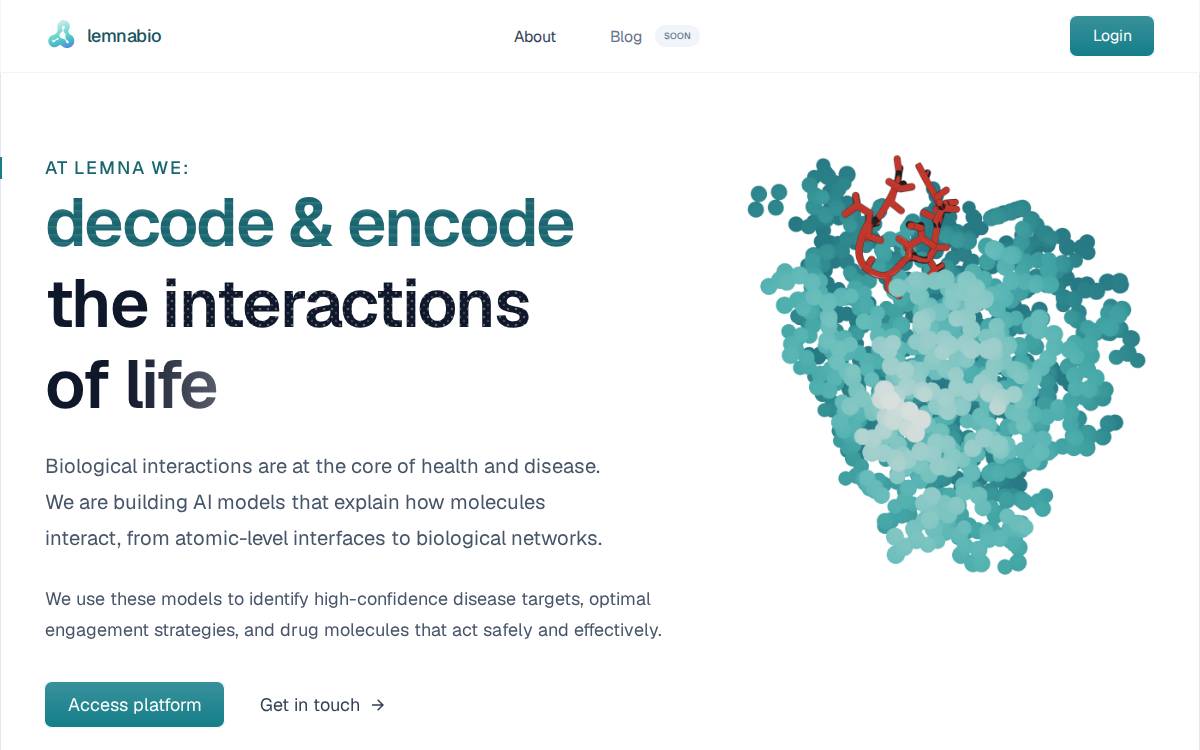 Lemna website preview