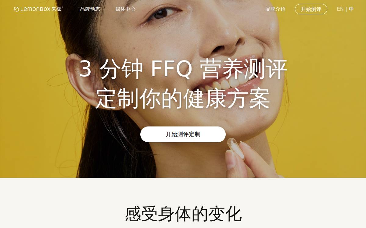 LemonBox website preview