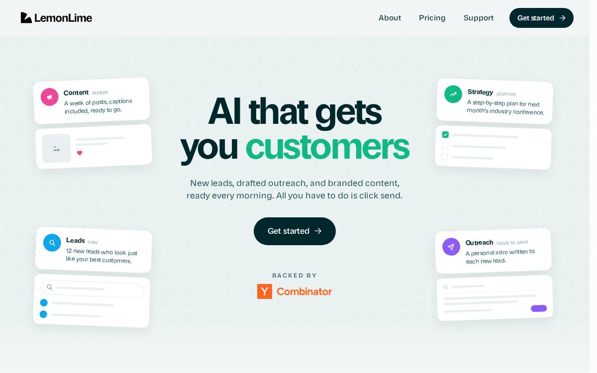 LemonLime website preview