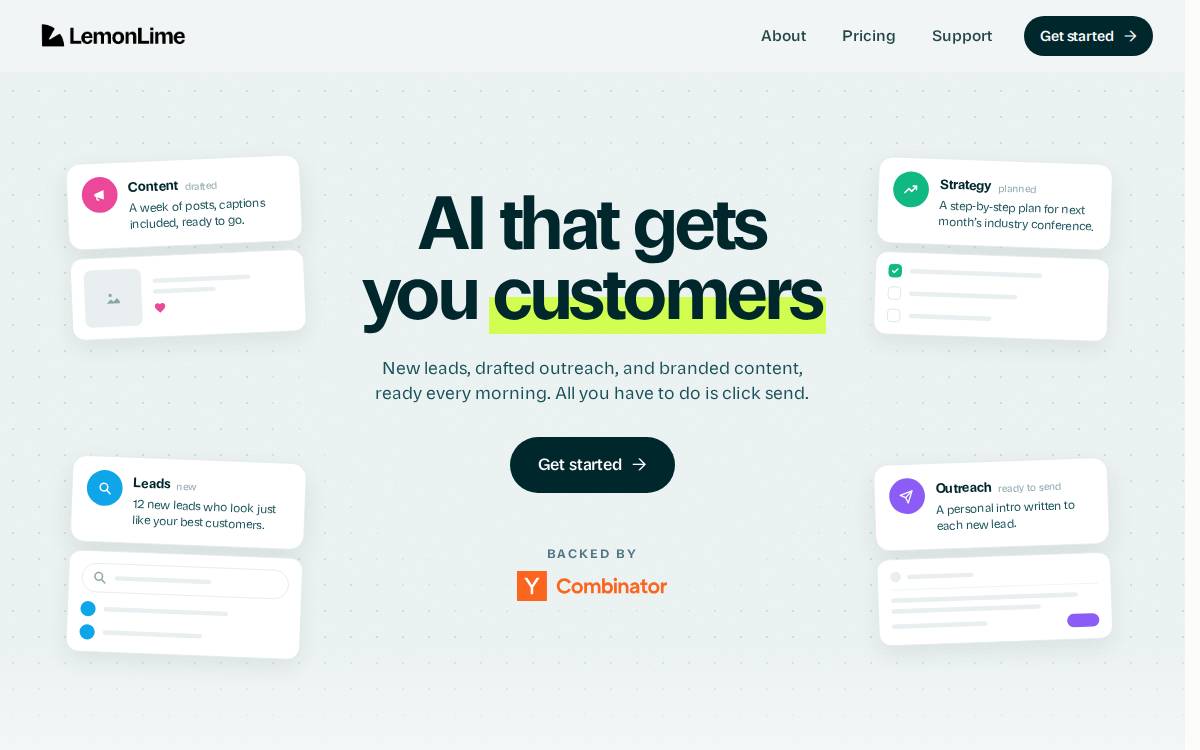 LemonLime website preview