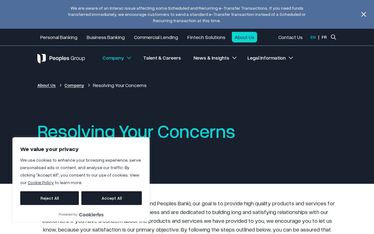Lendful website preview
