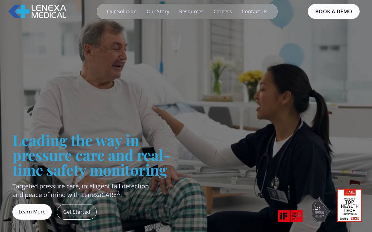 Lenexa Medical website preview