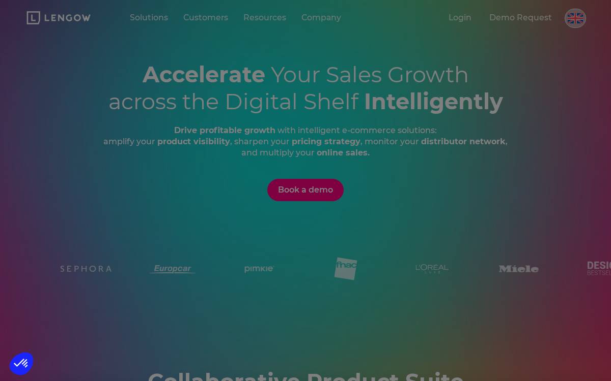 Lengow website preview