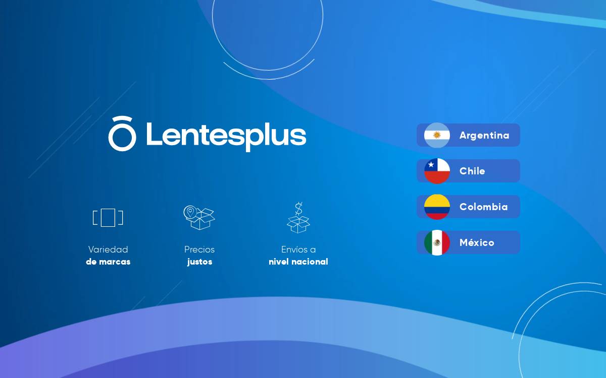 Lentesplus website preview