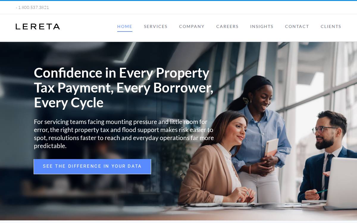 Lereta website preview